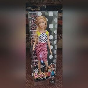2015 Retired Barbie Fashionista Doll #13 Dolled Up Dots
